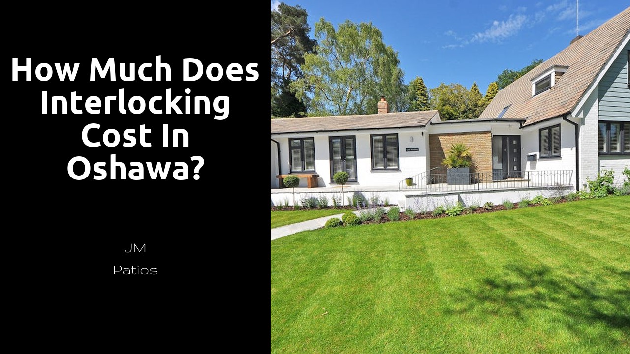 How much does interlocking cost in Oshawa?